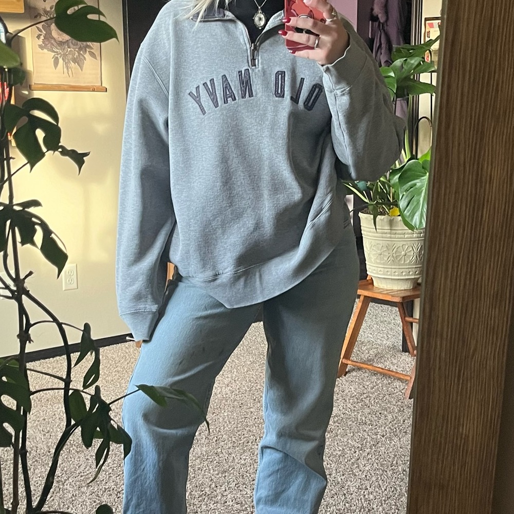**SOLD** Old Navy Quarter-Zip Sweatshirt